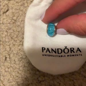 Blue water Pandora charm